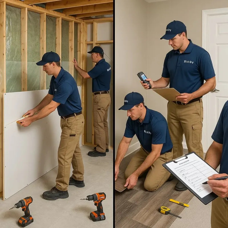 Repairs and Reconstruction process in Hickory Withe, TN